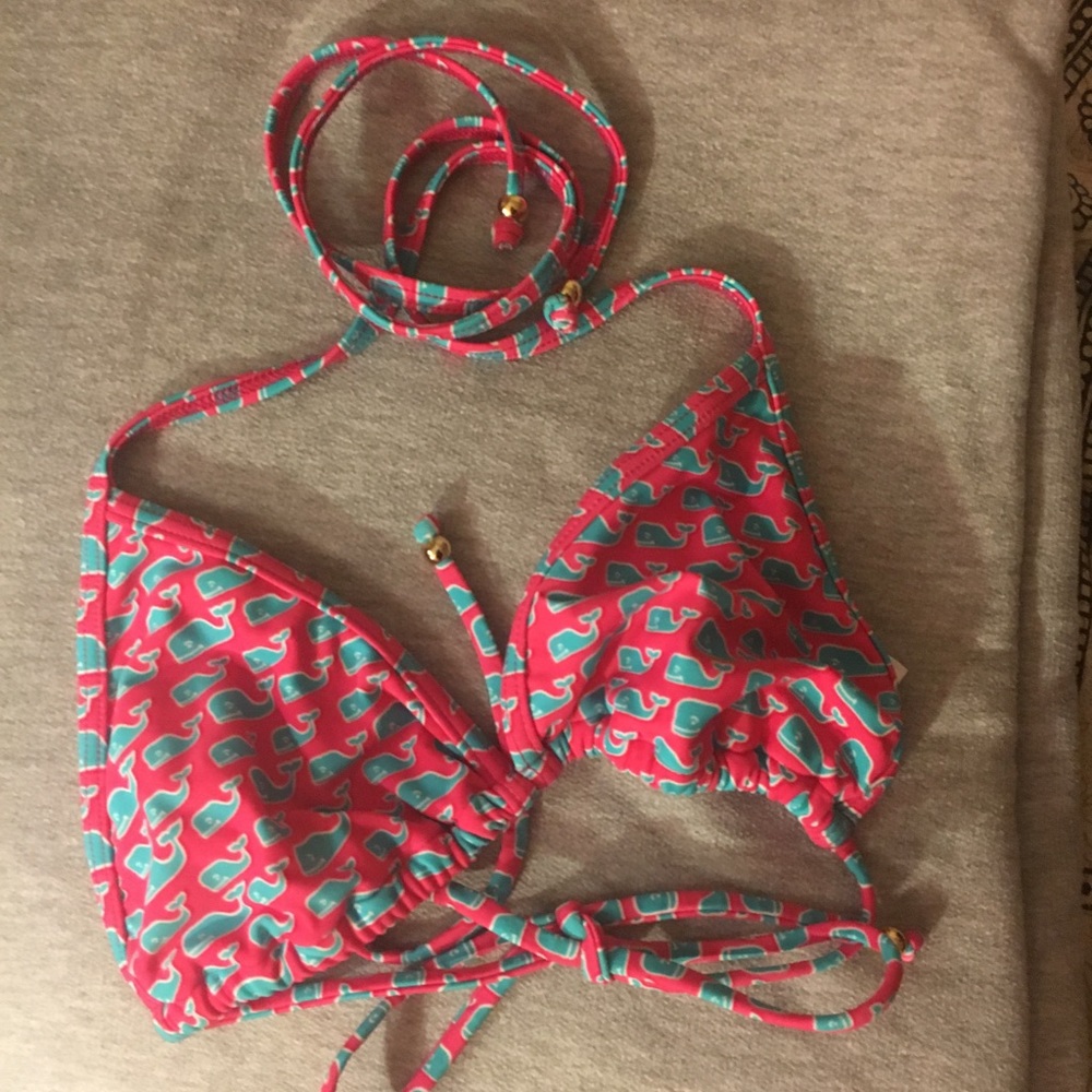 Vineyard Vines whale bikini top